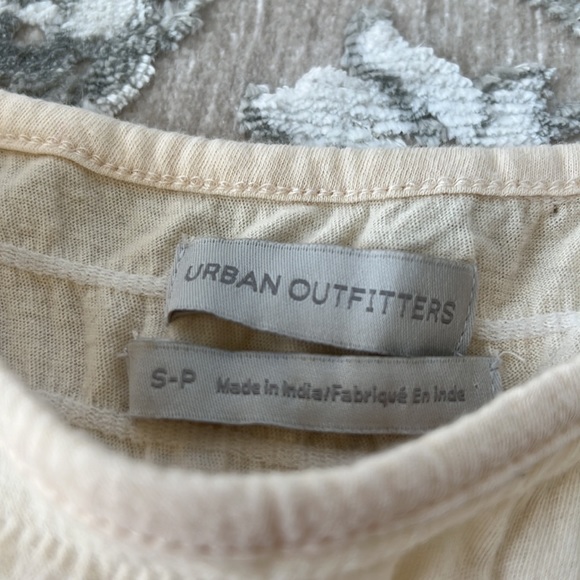 Urban outfitters Seersucker Babydoll Tee - Picture 3 of 6